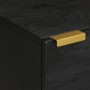 Mesitas de noche 2 uds madera maciza de mango negro 40x33x46 cm de , Mesitas de noche - Ref: Foro24-4017645, Precio: 94,88 €,...