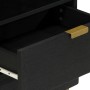 Mesita de noche madera de ingeniería negra 50x33x62 cm de , Mesitas de noche - Ref: Foro24-4017658, Precio: 90,70 €, Descuent...