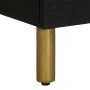 Mesita de noche madera de ingeniería negra 50x33x62 cm de , Mesitas de noche - Ref: Foro24-4017658, Precio: 90,70 €, Descuent...