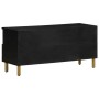 Mueble de TV madera de ingeniería negro 100x33x46 cm de , Almacenamiento para CD y DVD - Ref: Foro24-4017666, Precio: 110,92 ...