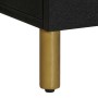 Mueble de TV madera de ingeniería negro 100x33x46 cm de , Almacenamiento para CD y DVD - Ref: Foro24-4017666, Precio: 110,92 ...