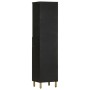Mueble de baño de madera maciza de mango negro 38x33x160 cm de , Muebles de baño - Ref: Foro24-4017670, Precio: 165,12 €, Des...