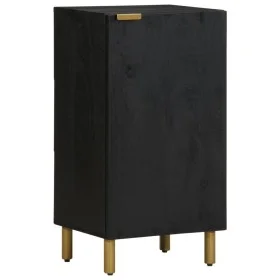 Aparador de madera de ingeniería negro 40x33x75 cm de , Almacenamiento para CD y DVD - Ref: Foro24-4017672, Precio: 74,44 €, ...