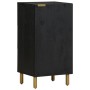Aparador de madera de ingeniería negro 40x33x75 cm de , Almacenamiento para CD y DVD - Ref: Foro24-4017672, Precio: 75,35 €, ...