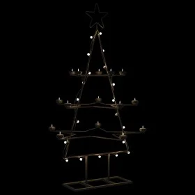 Árbol de Navidad para decoración metal negro 105 cm de , Arboles de navidad - Ref: Foro24-4018963, Precio: 28,28 €, Descuento: %