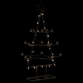 Árbol de Navidad para decoración metal negro 105 cm de , Arboles de navidad - Ref: Foro24-4018963, Precio: 28,57 €, Descuento: %