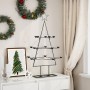 Árbol de Navidad para decoración metal negro 105 cm de , Arboles de navidad - Ref: Foro24-4018963, Precio: 28,57 €, Descuento: %