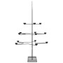 Árbol de Navidad para decoración metal negro 105 cm de , Arboles de navidad - Ref: Foro24-4018963, Precio: 28,57 €, Descuento: %