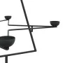 Árbol de Navidad para decoración metal negro 105 cm de , Arboles de navidad - Ref: Foro24-4018963, Precio: 28,28 €, Descuento: %