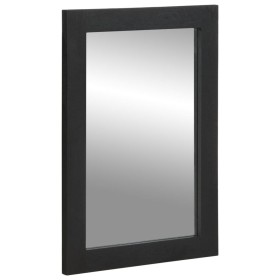 Espejo de baño madera de ingeniería y latón negro 50x70x2,5 cm de , Muebles de baño - Ref: Foro24-4017679, Precio: 57,75 €, D...
