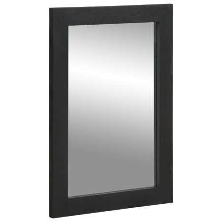Espejo de baño madera de ingeniería y latón negro 50x70x2,5 cm de , Muebles de baño - Ref: Foro24-4017679, Precio: 57,75 €, D...