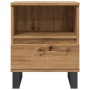Mesita de noche madera de ingeniería roble artisian 40x35x50 cm de , Mesitas de noche - Ref: Foro24-857378, Precio: 61,55 €, ...