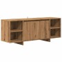 Mueble de TV madera de ingeniería roble artisan 130x35x50 cm de , Muebles TV - Ref: Foro24-856789, Precio: 104,04 €, Descuent...