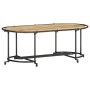 Mesa de centro madera maciza de mango rugosa 110x55x40 cm de , Mesas de centro - Ref: Foro24-4013497, Precio: 76,18 €, Descue...