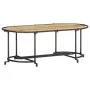 Mesa de centro madera maciza de mango rugosa 110x55x40 cm de , Mesas de centro - Ref: Foro24-4013497, Precio: 88,85 €, Descue...