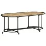 Mesa de centro madera maciza de mango rugosa 110x55x40 cm de , Mesas de centro - Ref: Foro24-4013497, Precio: 88,85 €, Descue...