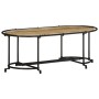 Mesa de centro madera maciza de mango rugosa 110x55x40 cm de , Mesas de centro - Ref: Foro24-4013497, Precio: 76,18 €, Descue...