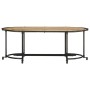 Mesa de centro madera maciza de mango rugosa 110x55x40 cm de , Mesas de centro - Ref: Foro24-4013497, Precio: 76,18 €, Descue...