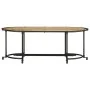 Mesa de centro madera maciza de mango rugosa 110x55x40 cm de , Mesas de centro - Ref: Foro24-4013497, Precio: 88,85 €, Descue...