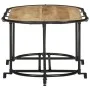 Mesa de centro madera maciza de mango rugosa 110x55x40 cm de , Mesas de centro - Ref: Foro24-4013497, Precio: 88,85 €, Descue...