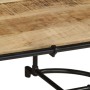 Mesa de centro madera maciza de mango rugosa 110x55x40 cm de , Mesas de centro - Ref: Foro24-4013497, Precio: 76,18 €, Descue...