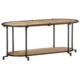 Mueble de TV madera maciza de mango rugosa 100x42x40 cm de , Almacenamiento para CD y DVD - Ref: Foro24-4013488, Precio: 67,5...