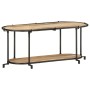 Mueble de TV madera maciza de mango rugosa 100x42x40 cm de , Almacenamiento para CD y DVD - Ref: Foro24-4013488, Precio: 67,5...
