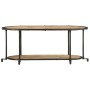 Mueble de TV madera maciza de mango rugosa 100x42x40 cm de , Almacenamiento para CD y DVD - Ref: Foro24-4013488, Precio: 67,5...