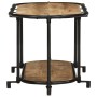 Mueble de TV madera maciza de mango rugosa 100x42x40 cm de , Almacenamiento para CD y DVD - Ref: Foro24-4013488, Precio: 67,5...