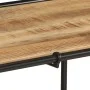 Mueble de TV madera maciza de mango rugosa 100x42x40 cm de , Almacenamiento para CD y DVD - Ref: Foro24-4013488, Precio: 78,8...