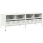 Mueble para TV acero laminado en frío blanco 135x39x43,5 cm de , Muebles TV - Ref: Foro24-851333, Precio: 117,41 €, Descuento: %