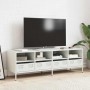 Mueble para TV acero laminado en frío blanco 135x39x43,5 cm de , Muebles TV - Ref: Foro24-851333, Precio: 117,41 €, Descuento: %