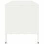 Mueble para TV acero laminado en frío blanco 135x39x43,5 cm de , Muebles TV - Ref: Foro24-851333, Precio: 117,41 €, Descuento: %