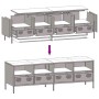Mueble para TV acero laminado en frío blanco 135x39x43,5 cm de , Muebles TV - Ref: Foro24-851333, Precio: 117,41 €, Descuento: %