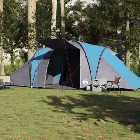 Tienda de campaña familiar iglú 6 personas impermeable azul de , Tiendas de campaña - Ref: Foro24-4009387, Precio: 259,59 €, ...