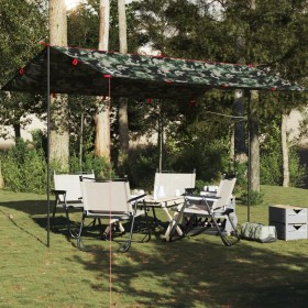 Lona de camping impermeable camuflaje 406x306 cm de , Tiendas de campaña - Ref: Foro24-4009599, Precio: 46,21 €, Descuento: %