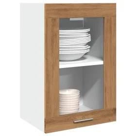 Armario vitrina colgante madera roble artisian 40x31x60 cm de , Armarios de cocina - Ref: Foro24-856099, Precio: 45,05 €, Des...