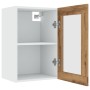 Armario vitrina colgante madera roble artisian 40x31x60 cm de , Armarios de cocina - Ref: Foro24-856099, Precio: 45,75 €, Des...