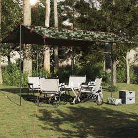Lona de camping impermeable camuflaje 506x306 cm de , Tiendas de campaña - Ref: Foro24-4009602, Precio: 54,09 €, Descuento: %