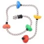 Cuerda de escalada con plataformas 200 cm de vidaXL, Cuerda de escalada - Ref: Foro24-93151, Precio: 29,37 €, Descuento: %