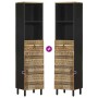 Mueble de baño madera maciza de mango 38x33,5x160 cm de , Muebles de baño - Ref: Foro24-4018650, Precio: 134,53 €, Descuento: %