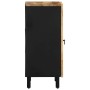 Aparador de madera maciza de mango rugosa 40x33,5x75 cm de , Almacenamiento para CD y DVD - Ref: Foro24-4018652, Precio: 92,7...
