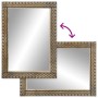 Espejo de baño madera maciza de mango y vidrio 50x70 cm de , Muebles de baño - Ref: Foro24-4018659, Precio: 64,07 €, Descuent...