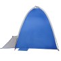 Tienda de playa para 3 personas impermeable azul celeste de , Tiendas de campaña - Ref: Foro24-4009455, Precio: 27,88 €, Desc...