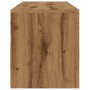 Mueble de TV luces LED madera roble artisan 120x35x40 cm de , Muebles TV - Ref: Foro24-856314, Precio: 83,03 €, Descuento: %