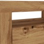 Mueble de TV luces LED madera roble artisan 120x35x40 cm de , Muebles TV - Ref: Foro24-856314, Precio: 83,03 €, Descuento: %