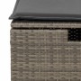 Set de sofás de jardín 4 pzas y cojines ratán sintético gris de , Conjuntos de jardín - Ref: Foro24-3325256, Precio: 245,34 €...