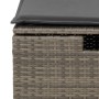 Set de sofás de jardín 7 pzas con cojines ratán sintético gris de , Conjuntos de jardín - Ref: Foro24-3325296, Precio: 449,09...