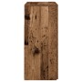 Aparador con luces LED madera ingeniería envejecida 80x35x75 cm de , Aparadores - Ref: Foro24-856361, Precio: 95,07 €, Descue...