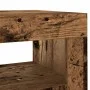 Aparador con luces LED madera ingeniería envejecida 80x35x75 cm by , Sideboards - Ref: Foro24-856361, Price: 93,53 €, Discoun...